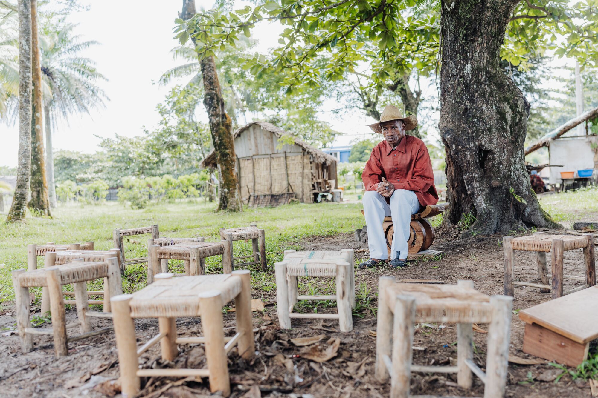 As Tangalamena, Désiré was trusted to guide his neighbours, resolve disagreements and speak when his community came together.