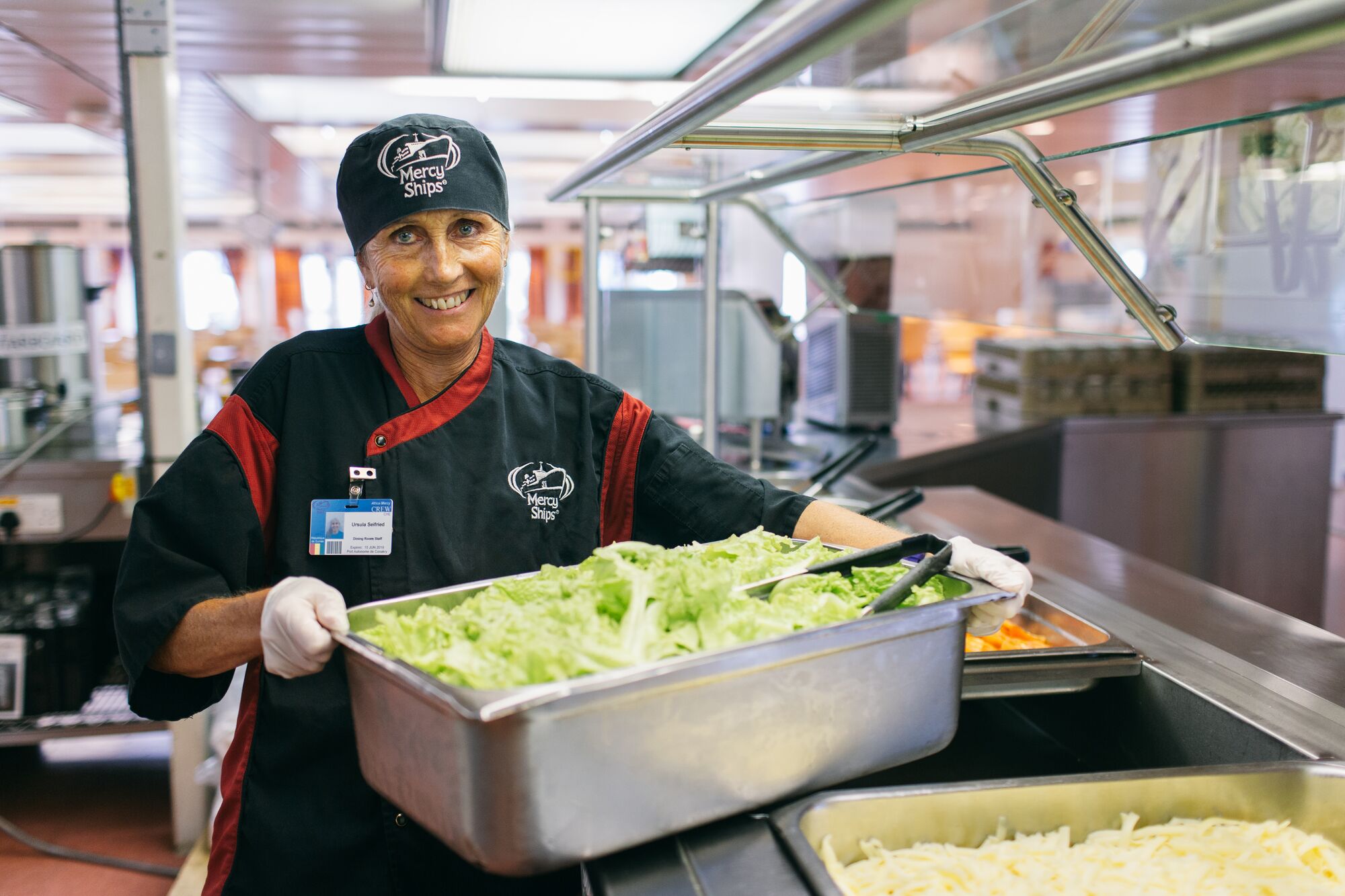 Three meals a day are provided during the week, and when you're in the mood to cook, the crew kitchen is yours, too.