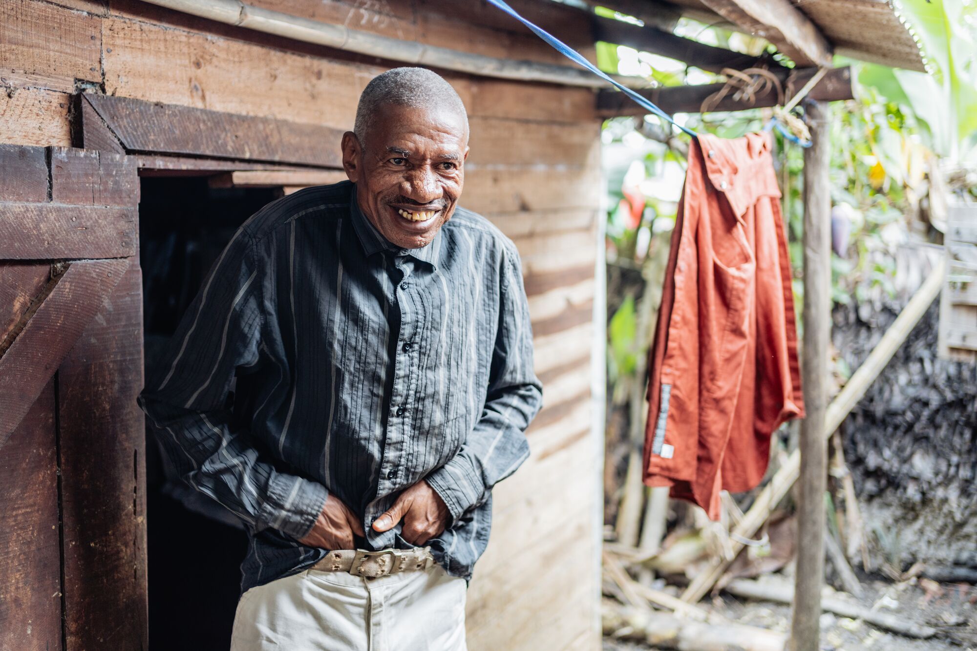 After a month and a half away, Désiré was ready to go home to the family and community he had missed.