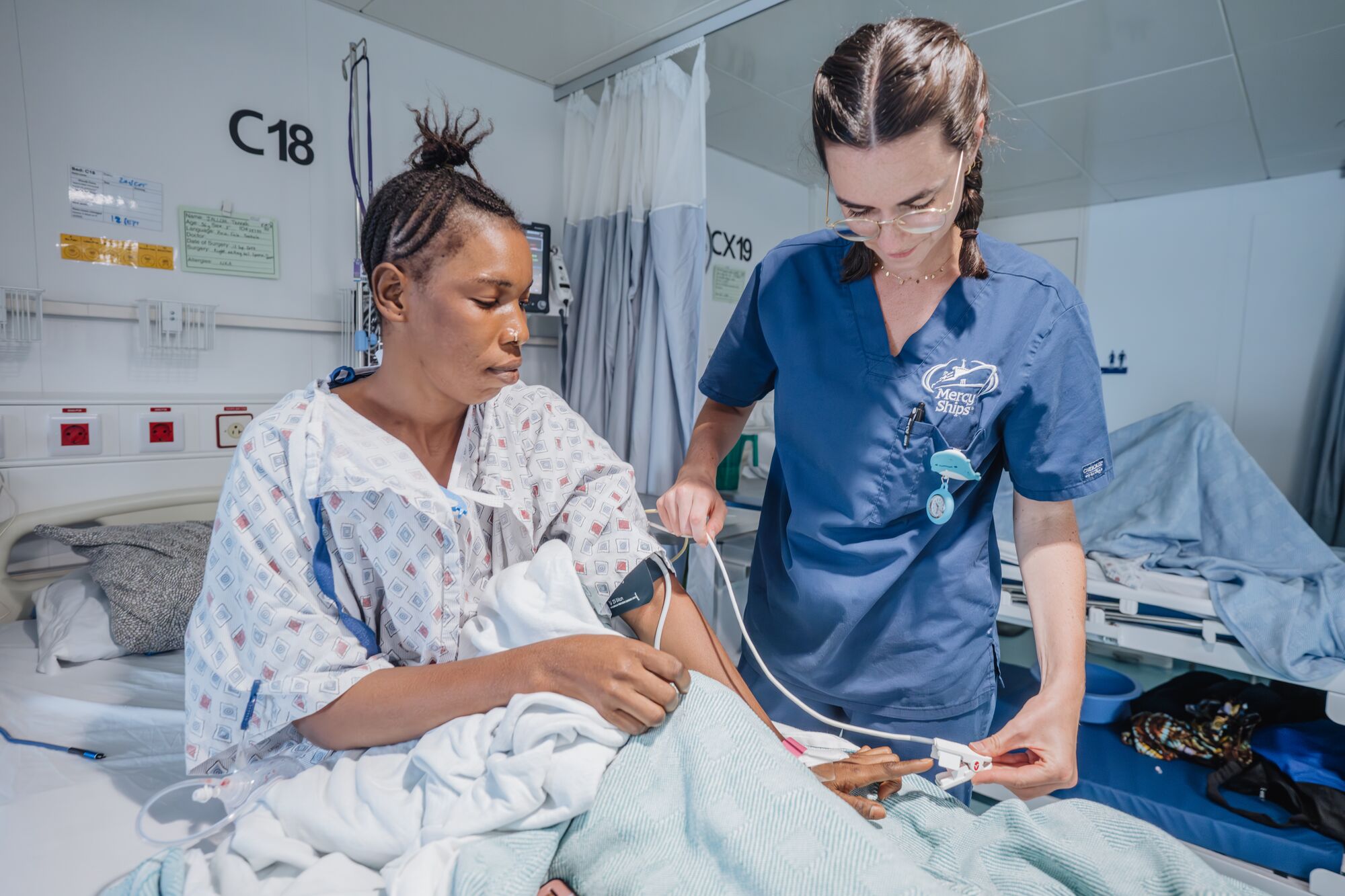 Years after leaving the ship to build her own career, Kim Anna returned with something new to contribute: her professional nursing skills.