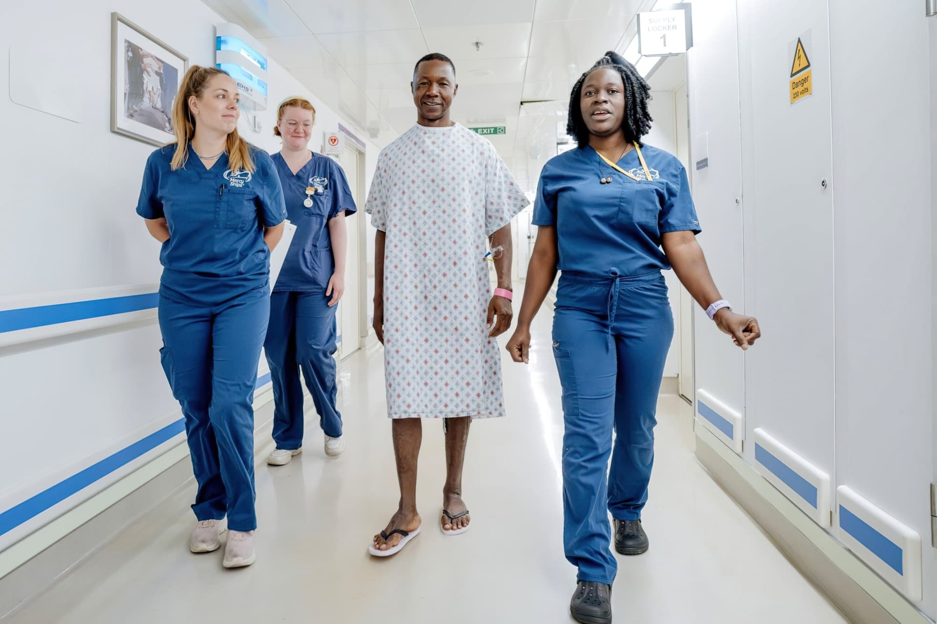 Mohamed met the surgeon who would treat him, ready to leave behind a condition he had lived with for more than five years.