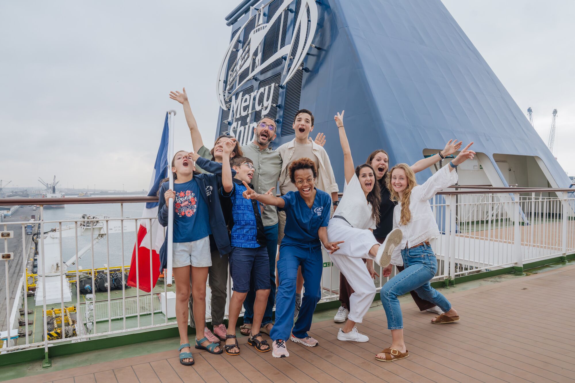 What Lily expected to be a short professional experience also became an international community. She describes meeting people from around the world as one of the joys of life aboard.