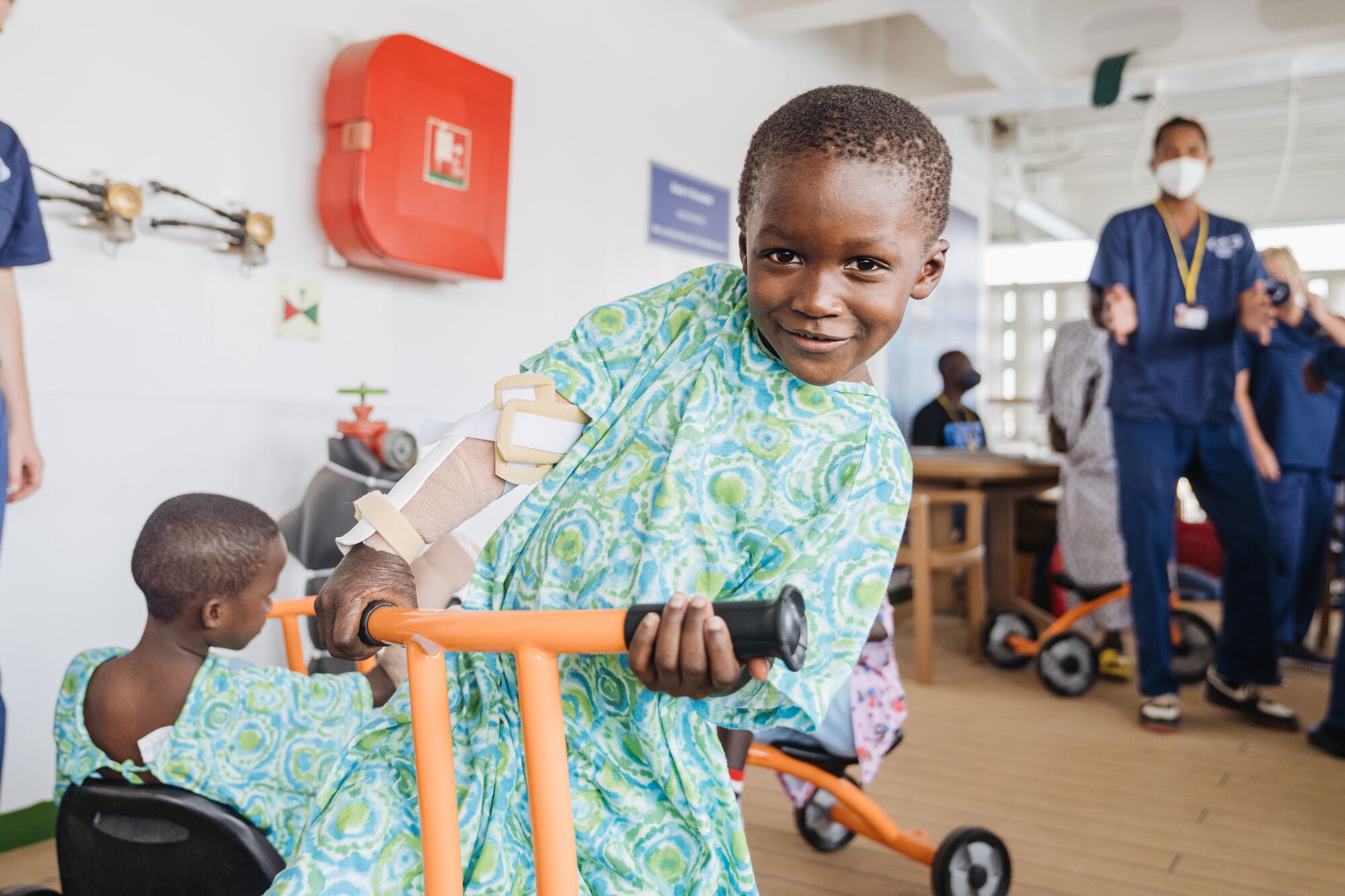 Cisco
For nearly two decades, Cisco has supported Mercy Ships with networking and communication technology, helping connect medical teams, patient data and remote specialists to support surgical care and training on board.