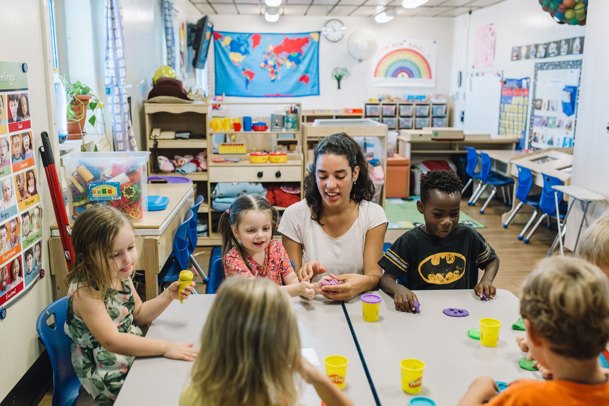 On board, there's even a school. It's what makes it possible for so many long-term crew to serve alongside their whole family.