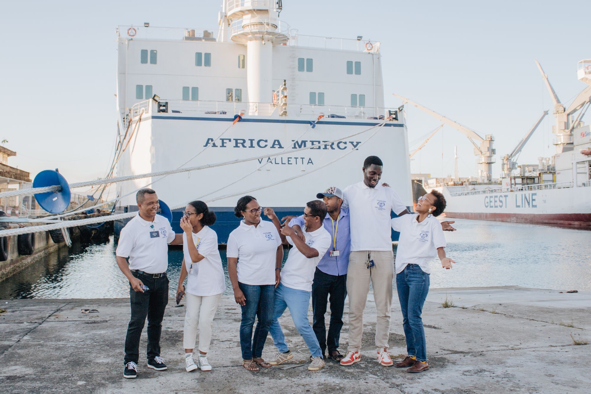 Patients aboard can present with conditions at stages Lily had rarely encountered in Europe. Working alongside an international nursing team became an opportunity to share experience and learn from one another.