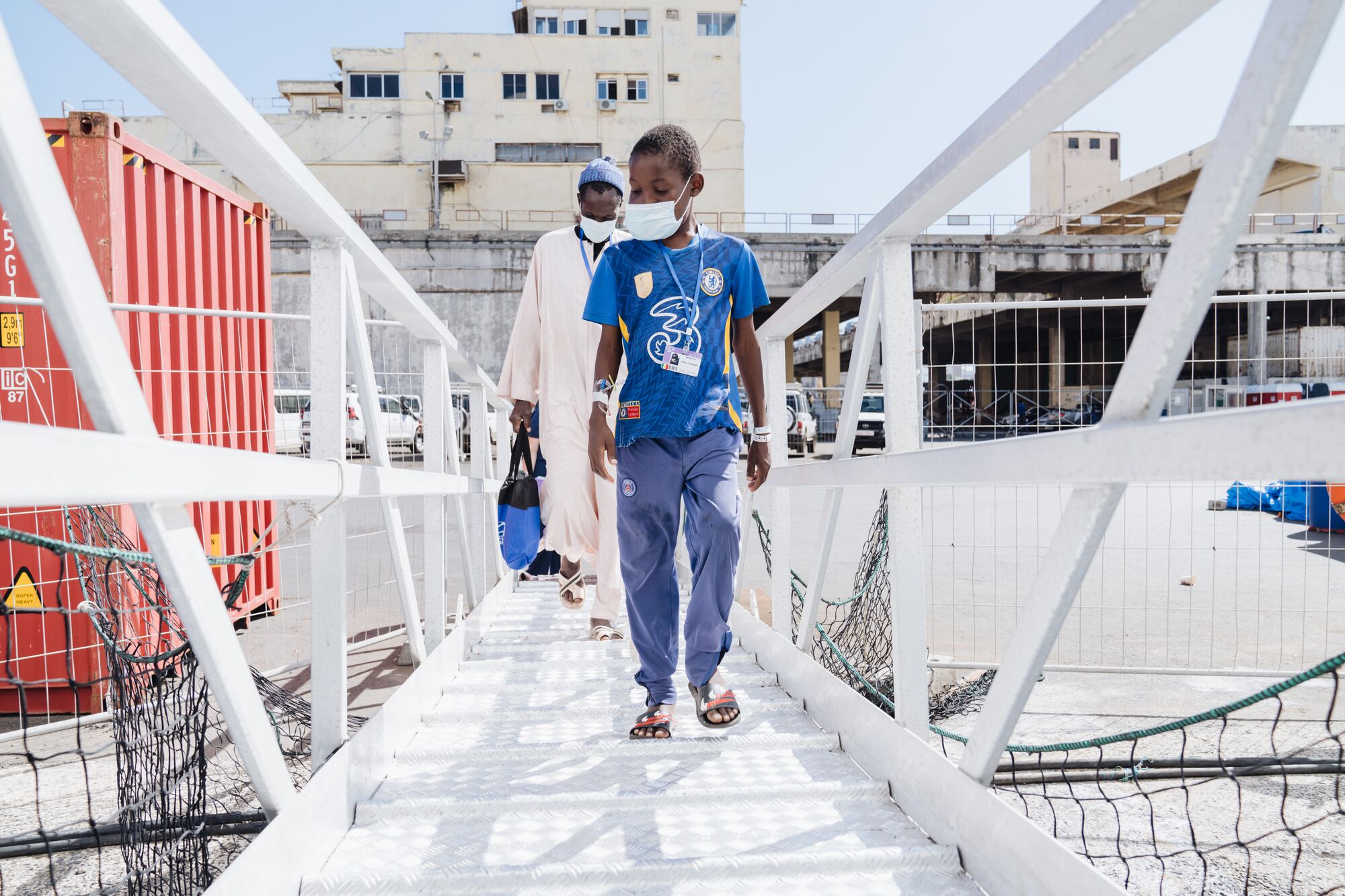After years of searching, Hamady brought Daouda aboard the Africa Mercy®, hoping this time would be different.