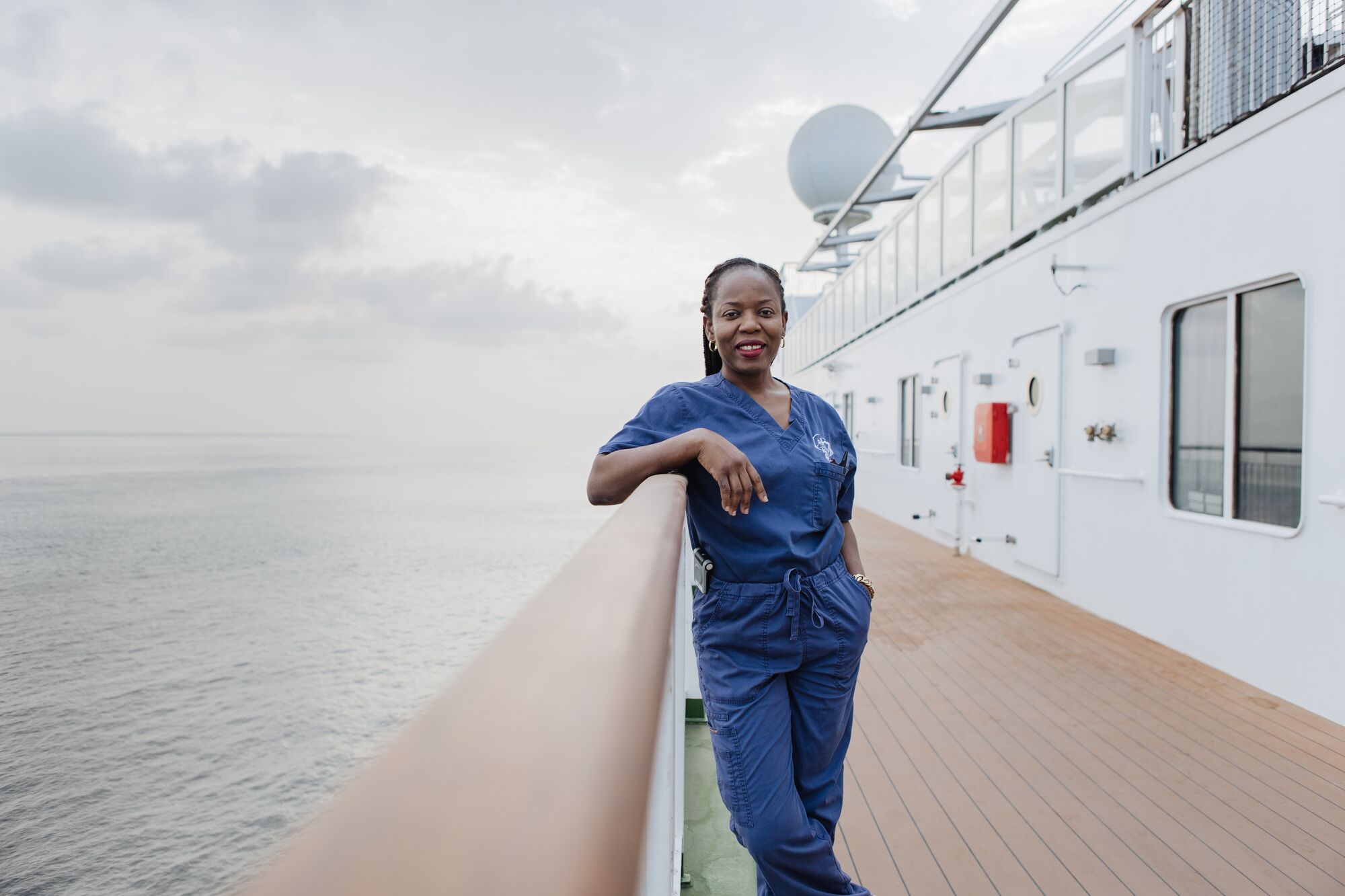 Dr. Justina Seyi-Olajide is a Consultant Pediatric Surgeon at Lagos University Teaching Hospital in Nigeria. Her experience caring for children in West Africa shaped her decision to volunteer.