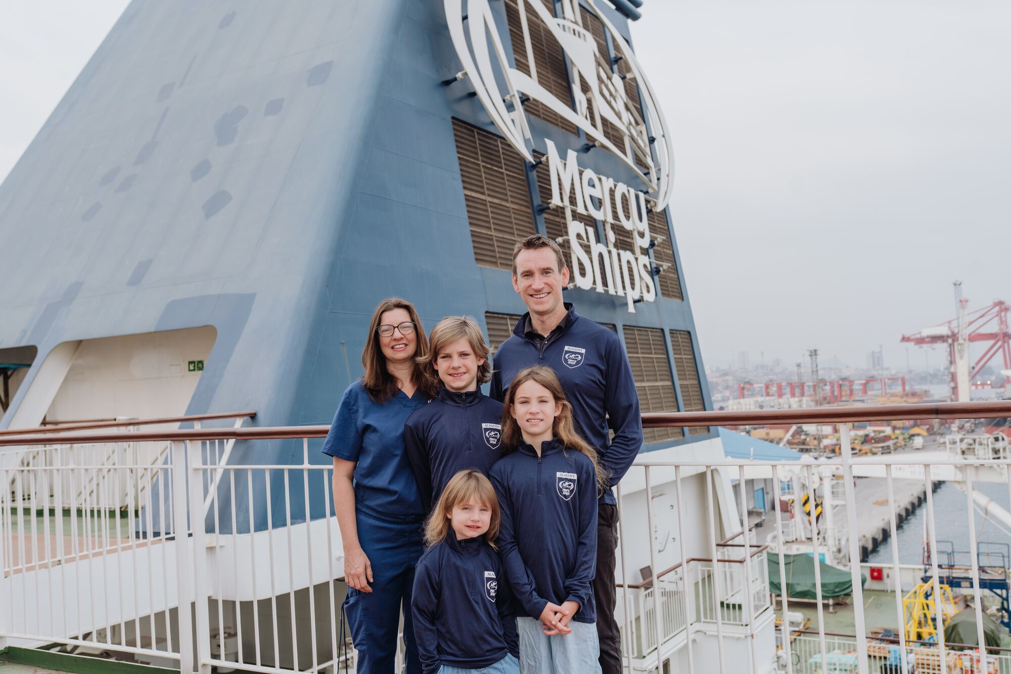 Ben's Scottish roots are part of life aboard too. His family brings their kilts and leads ceilidhs for the crew, adding another tradition to a community made up of cultures from around the world.