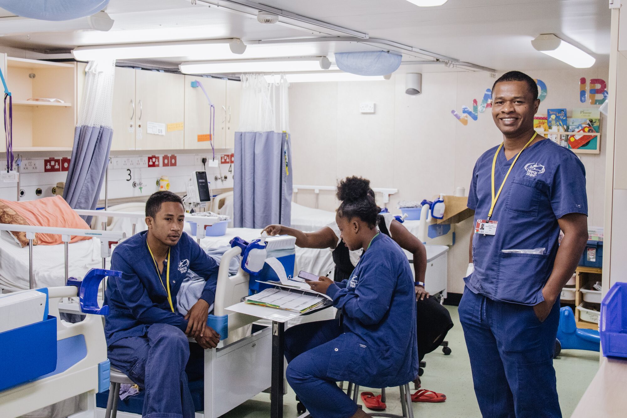 Transformation
Originally built as a ferry, the ship was transformed into a hospital ship and has served with Mercy Ships since 2007.