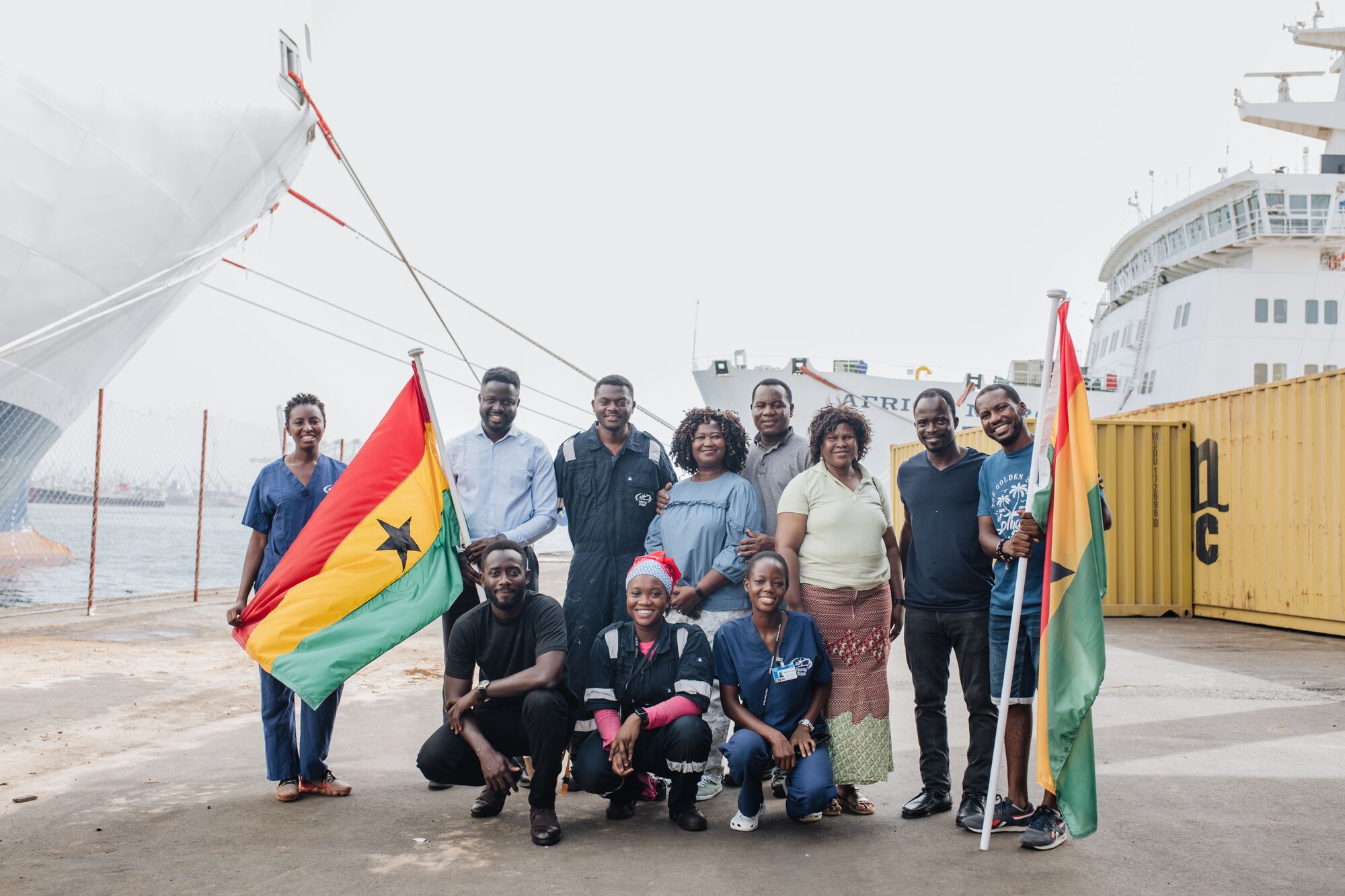 Deborah arrived with professional experience from Ghana and found new opportunities to build on it, working with different medical technologies and alongside specialists from around the world.