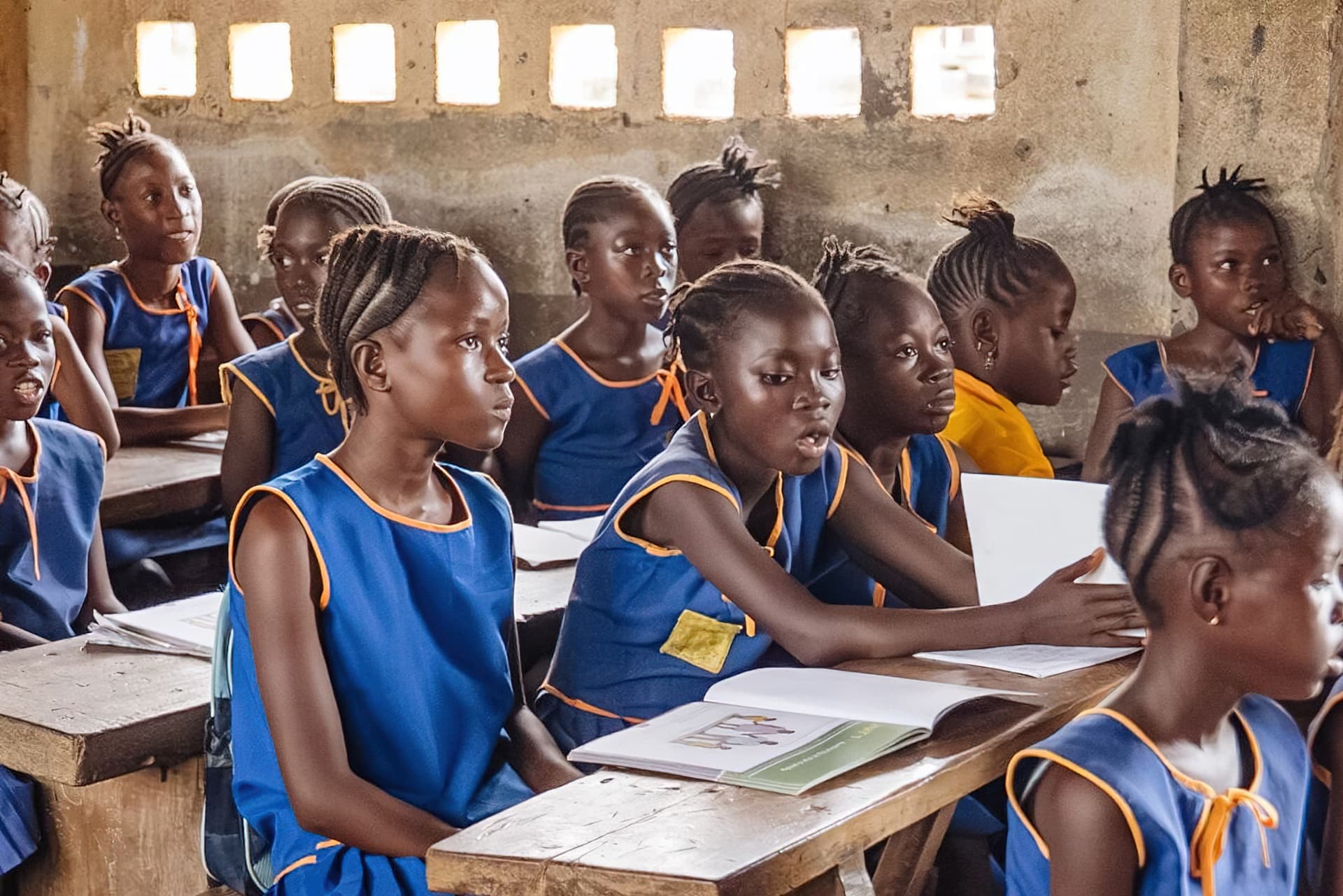 Baindu eventually stopped going to school rather than face the teasing she experienced because of her legs.