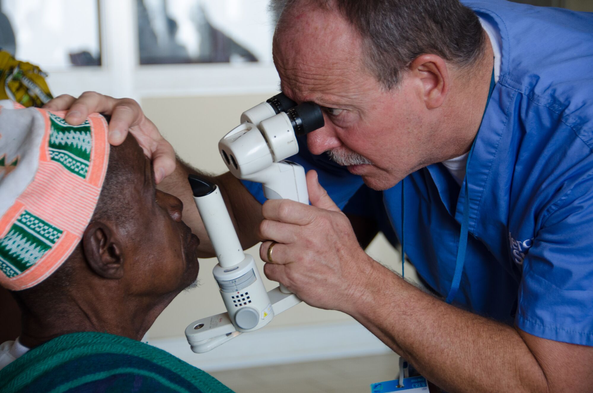 Alcon
A long-standing partner, Alcon has provided financial and product support for ophthalmic care, helping Mercy Ships deliver sight-restoring surgery and strengthen eye-care expertise. In Senegal, Mercy Ships delivered 543 eye surgeries and ophthalmic training during the referenced field service.