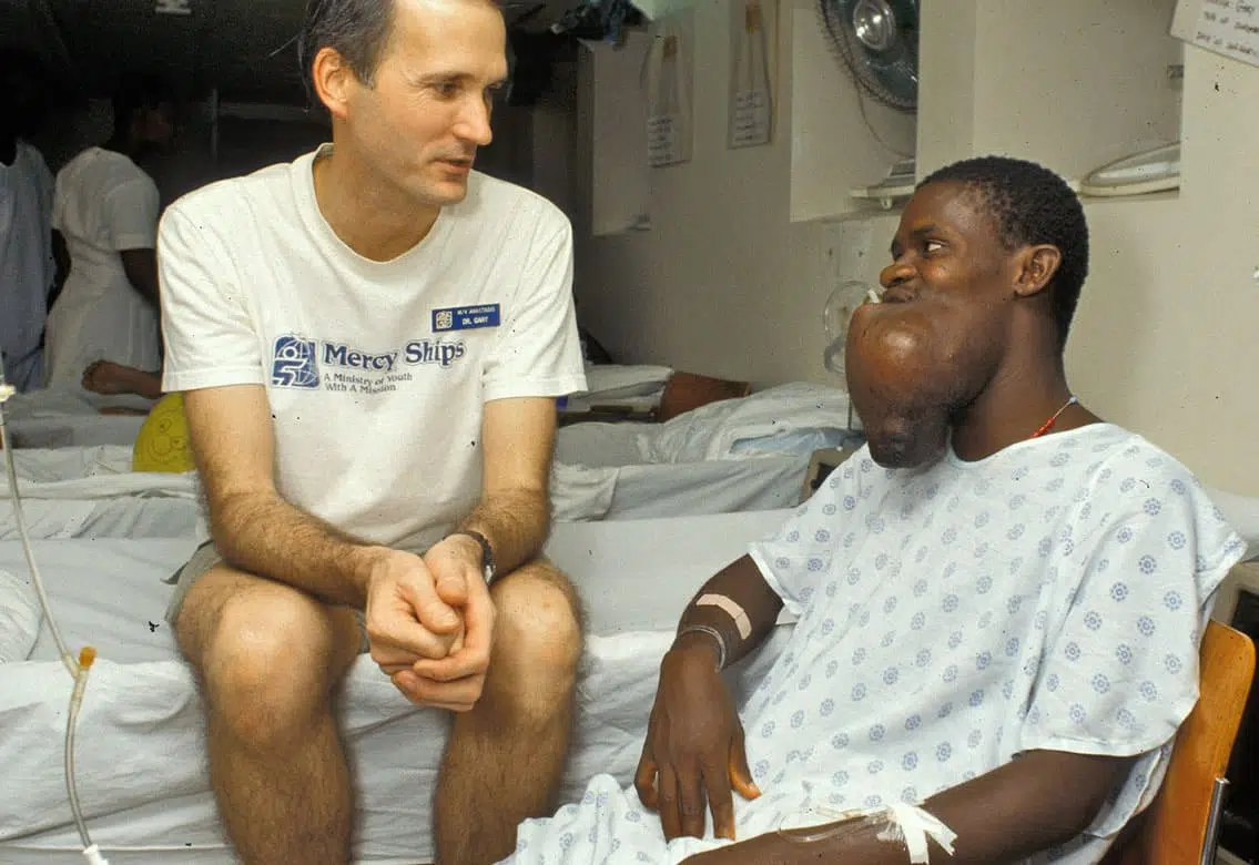 1992–2004
Patrick, Sierra Leone
Healing that comes full circle
After receiving surgery, Patrick later returned to the ship to help other patients as a translator.